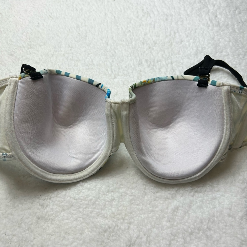 Ted Baker Underwire Floral Bikini Top 34DD - Picture 7 of 8
